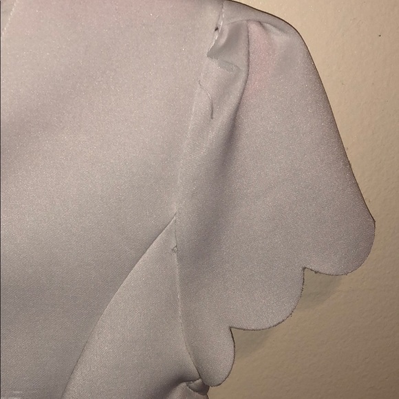 ❤️3 for $13❤️ White Ruffled Dress - Picture 5 of 6